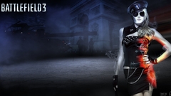 Woman police blondes battlefield 3 artwork video games