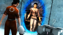 Woman Portal alyx vance