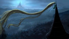 Woman Princess blondes disney wall tap