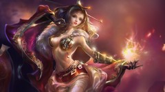 Woman Princess boobs fantasy art