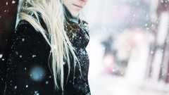 Woman Princess snowflakes Laura