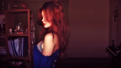 Woman Profile bedroom bra redheads