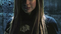 Woman punk Celebrity Avril Lavigne blondes brunettes punk rock 