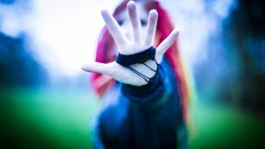 Woman punk Denmark emo blondes copenhagen