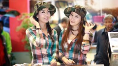 Woman pupil asians models Korean Hwang Ga Hi