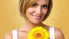 Woman Pushing Daisies Kristin