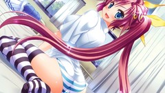 Woman pussy Anime beds houses anime girls ecchi panties boobs 