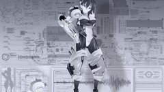 Woman Radio Anime gears prototype anime girls Kyoukai Senjou no 