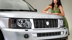 Woman Range Rover
