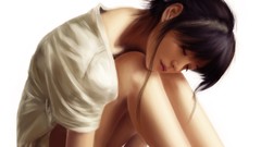 Woman reality artwork digital art portraits