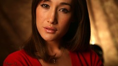 Woman red Actress maggie