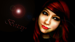 Woman red eyes redheads Boxxy