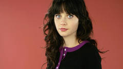Woman red zooey deschanel