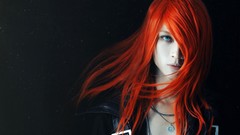 Woman redhead Tori Praver