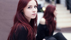 Woman redheads