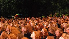 Woman redheads