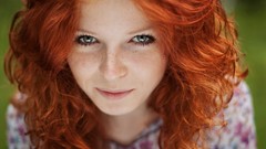 Woman redheads