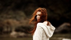Woman redheads