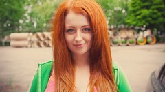 Woman redheads