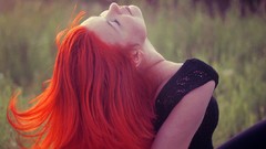 Woman redheads