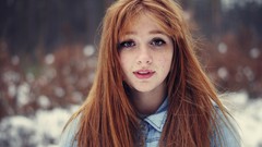 Woman redheads