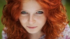 Woman redheads