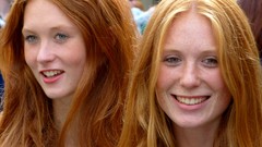 Woman redheads