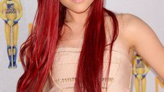 Woman redheads ariana grande