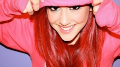 Woman redheads ariana grande