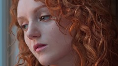 Woman redheads artwork