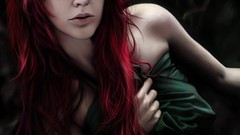 Woman redheads artwork