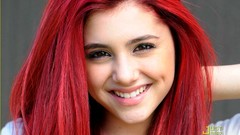 Woman redheads Celebrity ariana