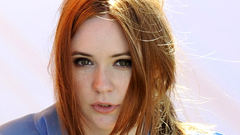 Woman redheads Celebrity karen