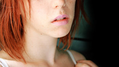 Woman redheads faces