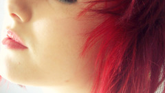 Woman redheads faces