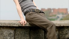 Woman redheads girls in nature