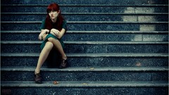 Woman redheads hair ornaments