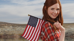 Woman redheads karen gillan