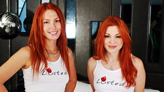 Woman redheads lesbians Jayme