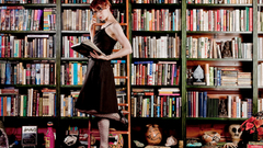 Woman redheads Library Books