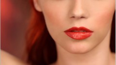 Woman redheads lips Ariel