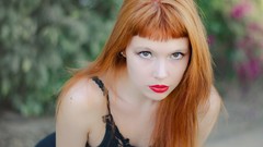 Woman redheads Lucifer