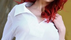 Woman redheads Met-Art magazine