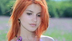 Woman redheads Met-Art magazine Violla A