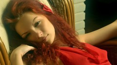 Woman redheads models faces