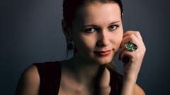 Woman redheads portraits