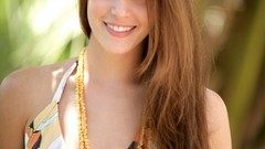 Woman redheads smiling amanda