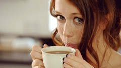 Woman redheads upscaled