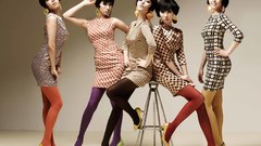 Woman retro fashion asians
