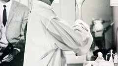 Woman retro monochrome